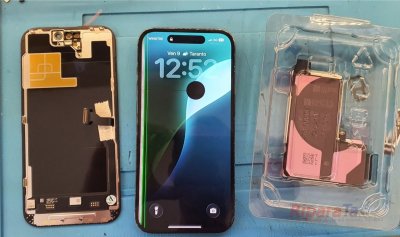 Apple iPhone 14 Pro: foto 1 dell'intervento in laboratorio