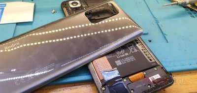 Xiaomi Redmi Note 10 Pro 4G: foto 1 dell'intervento in laboratorio