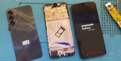 Sostituzione display Samsung Galaxy A16 5G con ricambio Service Pack