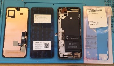 Sostituzione display Google Pixel 8 e calibrazione del lettore di impronte