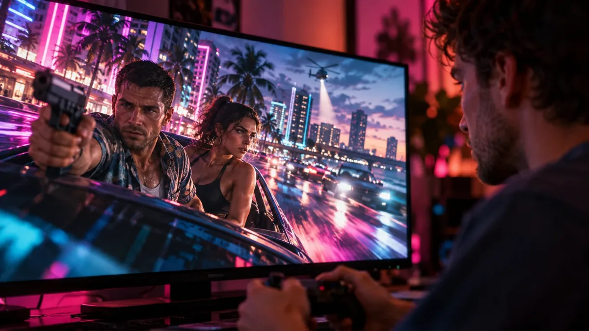 GTA 6, il trailer di lancio è qui: 90 secondi di pura azione con Jason e Lucia