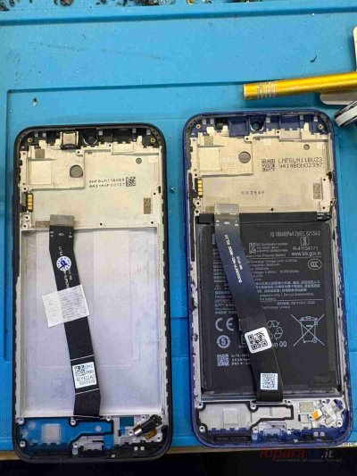 Display danneggiato Xiaomi Redmi 7 (M1810F6LG): sostituito con schermo originale